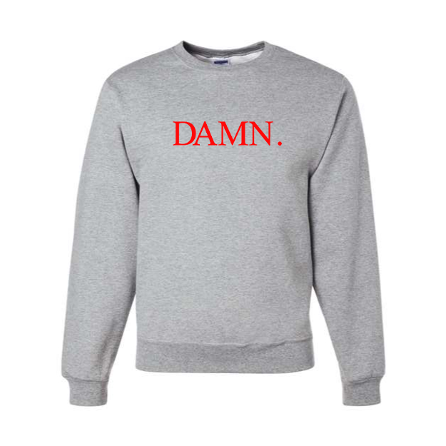 Men's Damn Kendrick Lamar TDE Rap Album Music Crewneck Sweatshirt