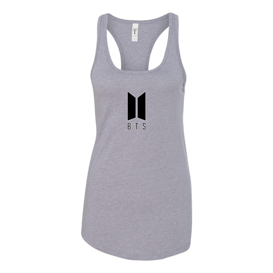 Women's BTS Music  Racerback Tank Top