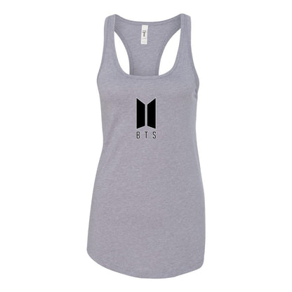 Women's BTS Music  Racerback Tank Top