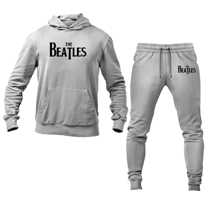 Men's The Beatles Music Hoodie Joggers Set