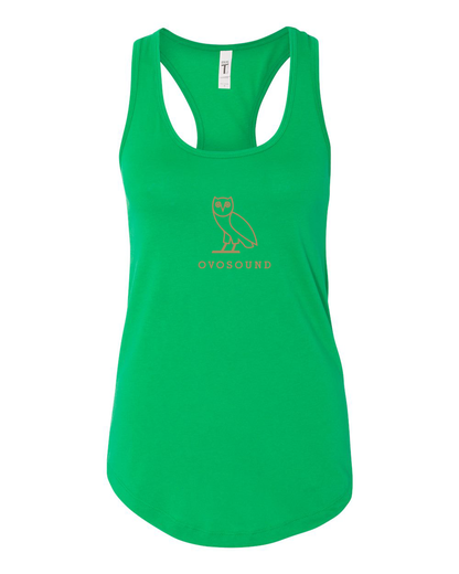 Women's Ovosound Drake Music Racerback Tank Top