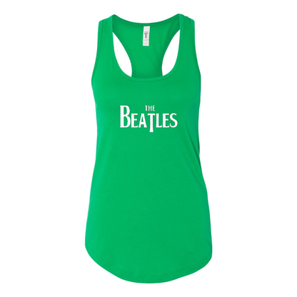 Women's The Beatles Music Racerback Tank Top