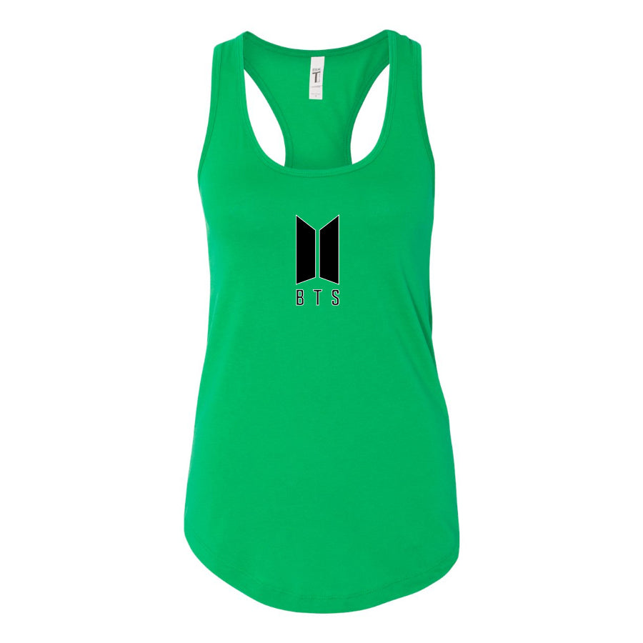 Women's BTS Music  Racerback Tank Top