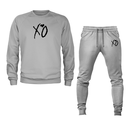 Men’s The Weeknd XO Music Crewneck Sweatshirt Joggers Suit