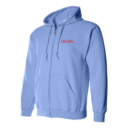 Men's Damn kendrick Lamar TDE Rap Album Music Zipper Hoodie