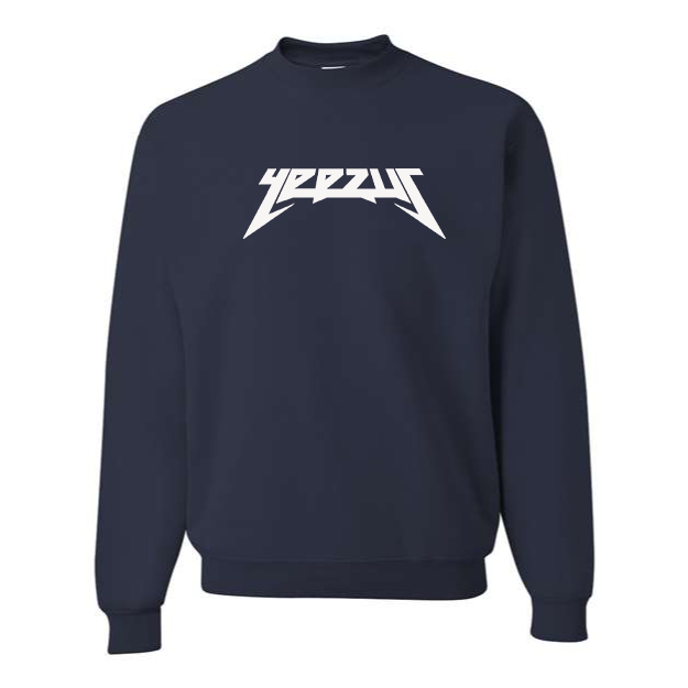 Men's Kanye West Yeezus Music Crewneck Sweatshirt