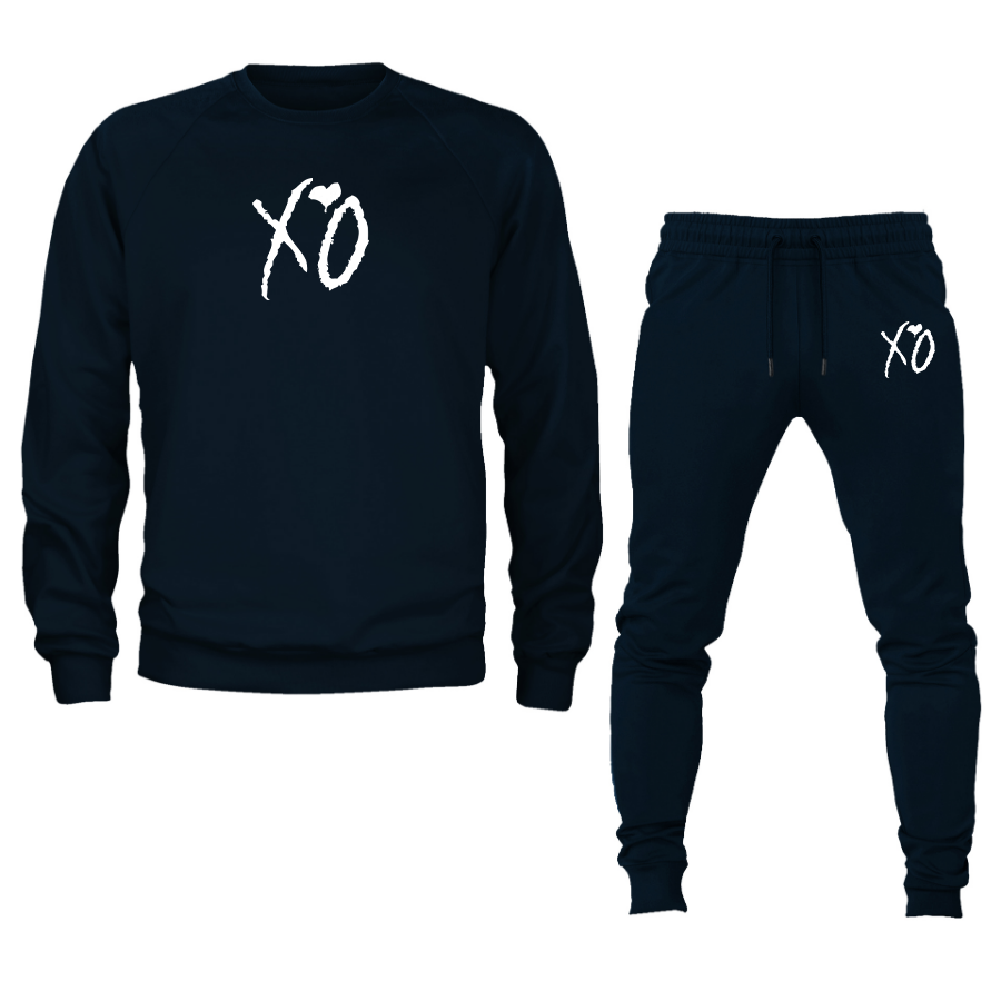 Men’s The Weeknd XO Music Crewneck Sweatshirt Joggers Suit