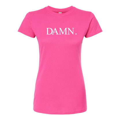 Women's Damn Kendrick Lamar TDE Rap Album Music Round Neck T-Shirt