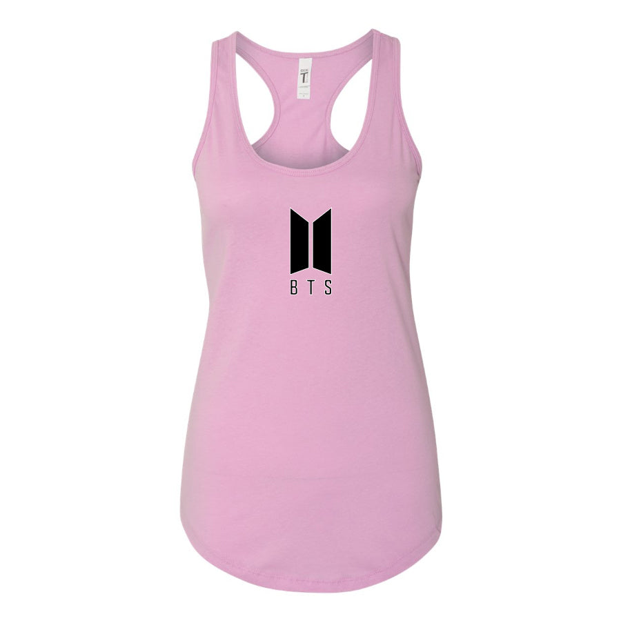 Women's BTS Music  Racerback Tank Top