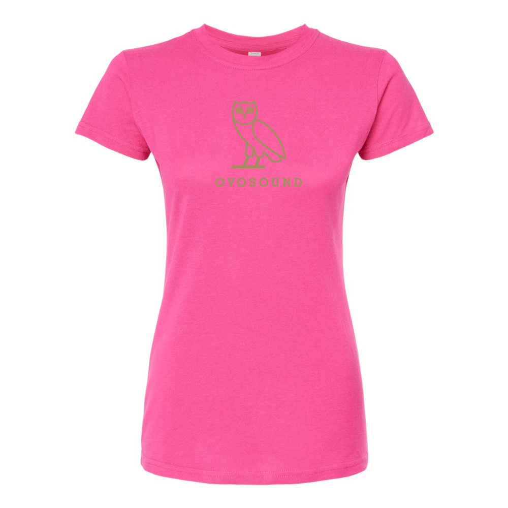 Women's Ovosound Drake Music Round Neck T-Shirt