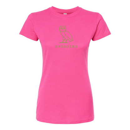 Women's Ovosound Drake Music Round Neck T-Shirt