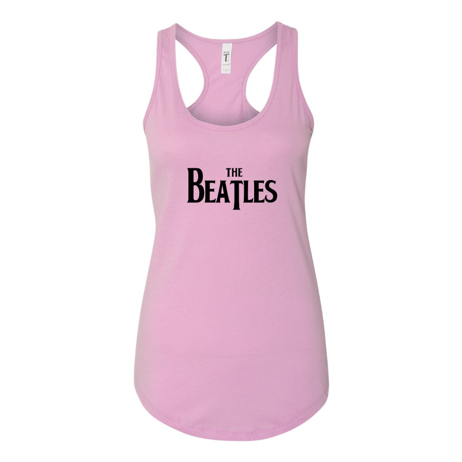 Women's The Beatles Music Racerback Tank Top