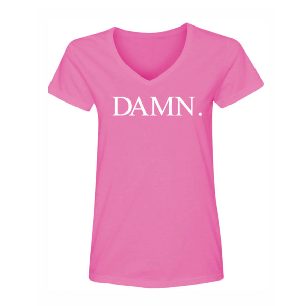 Women's Damn Kendrick Lamar TDE Rap Album Music V-Neck T-Shirt