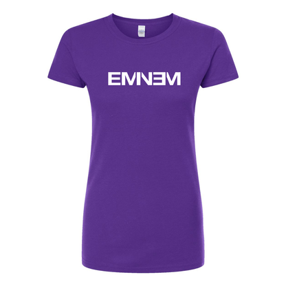 Women's Eminem Music Round Neck T-Shirt