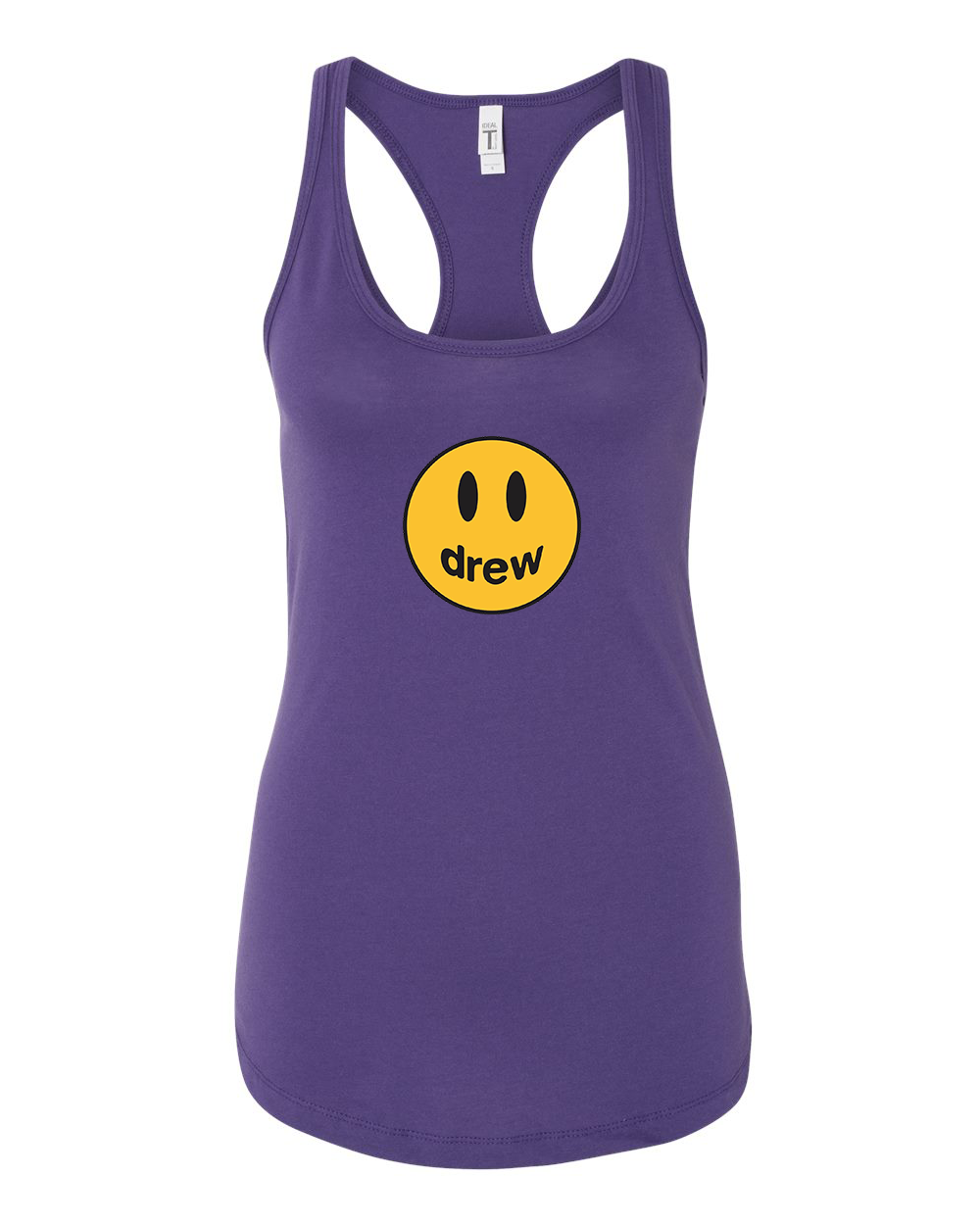 Women's Justin Bieber Drew Music Racerback Tank Top