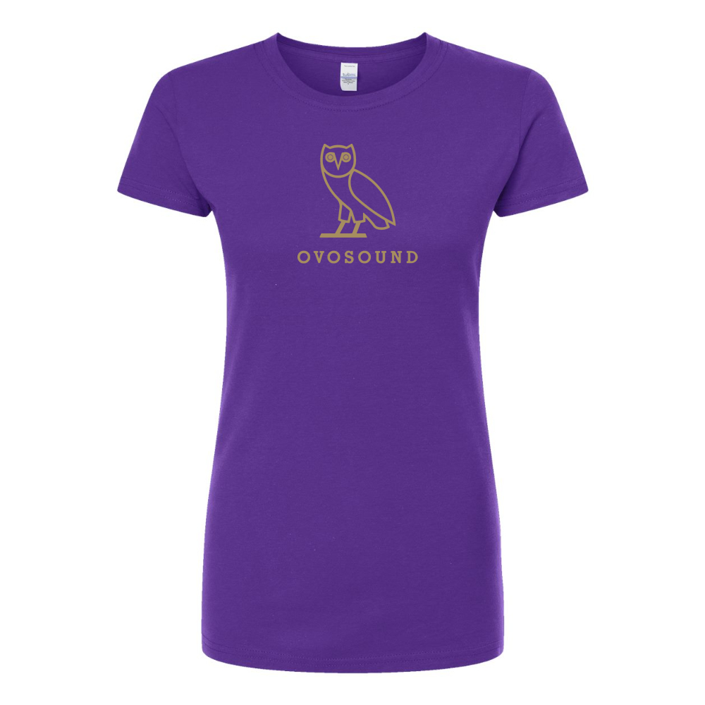 Women's Ovosound Drake Music Round Neck T-Shirt