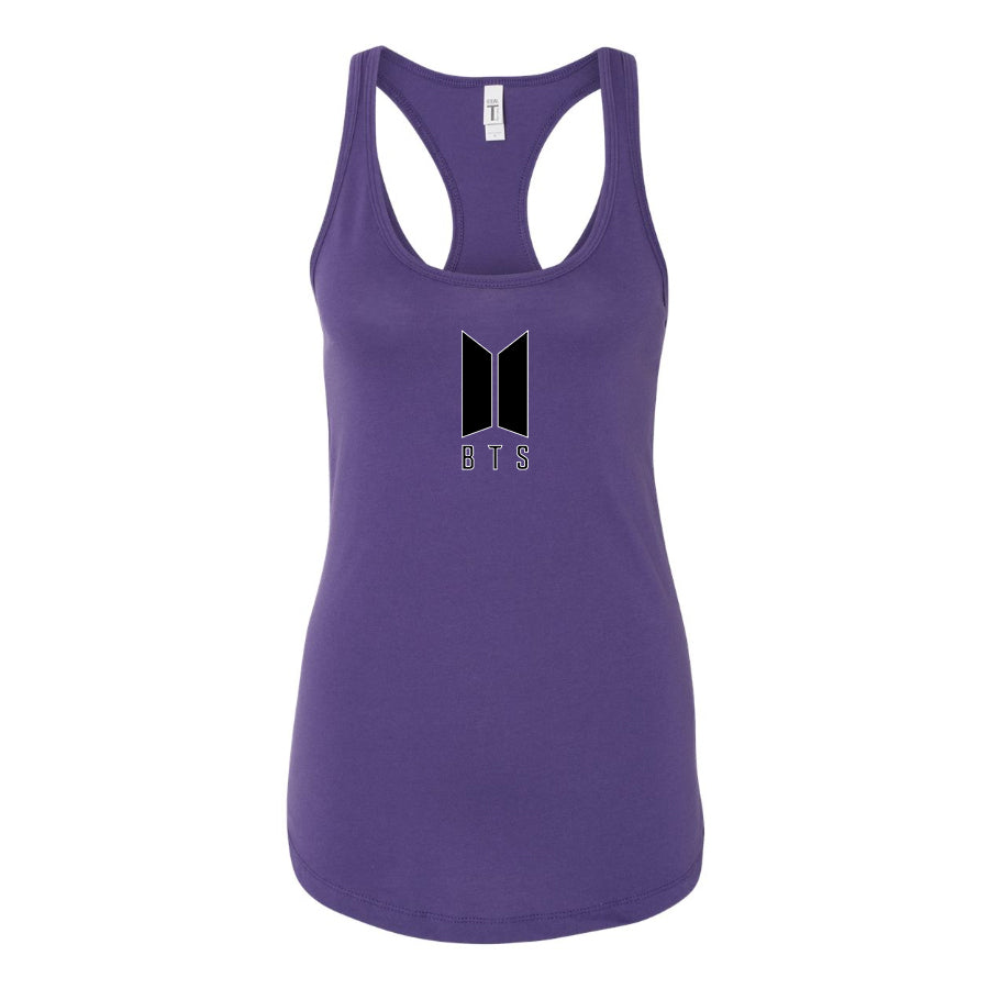 Women's BTS Music  Racerback Tank Top