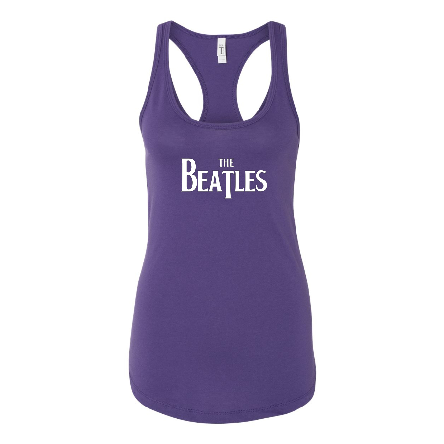 Women's The Beatles Music Racerback Tank Top