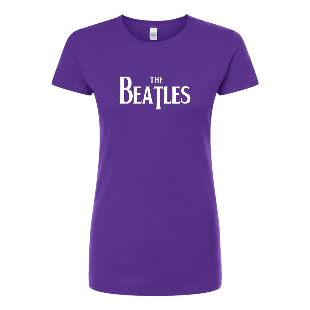 Women's The Beatles Music Round Neck T-Shirt