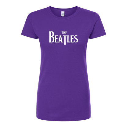 Women's The Beatles Music Round Neck T-Shirt