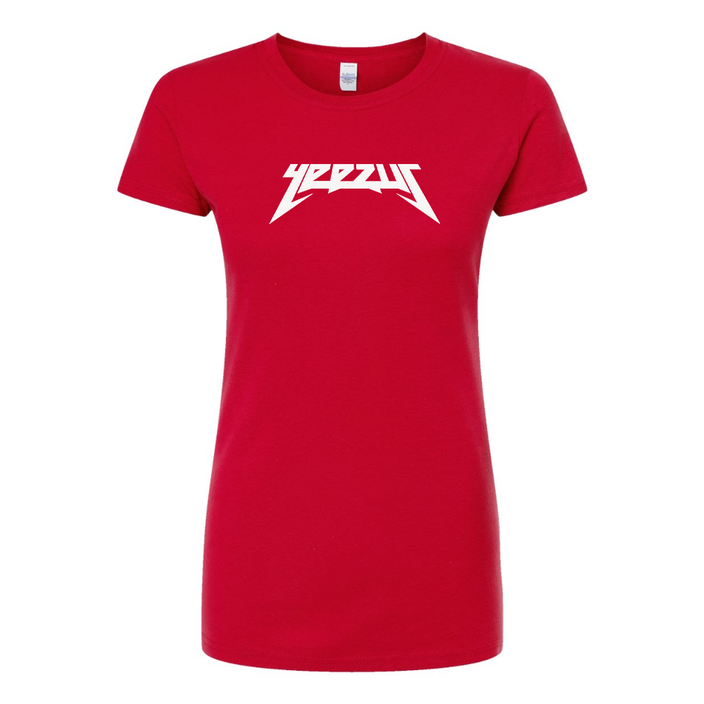 Women's Kanye West Yeezus Music Round Neck T-Shirt