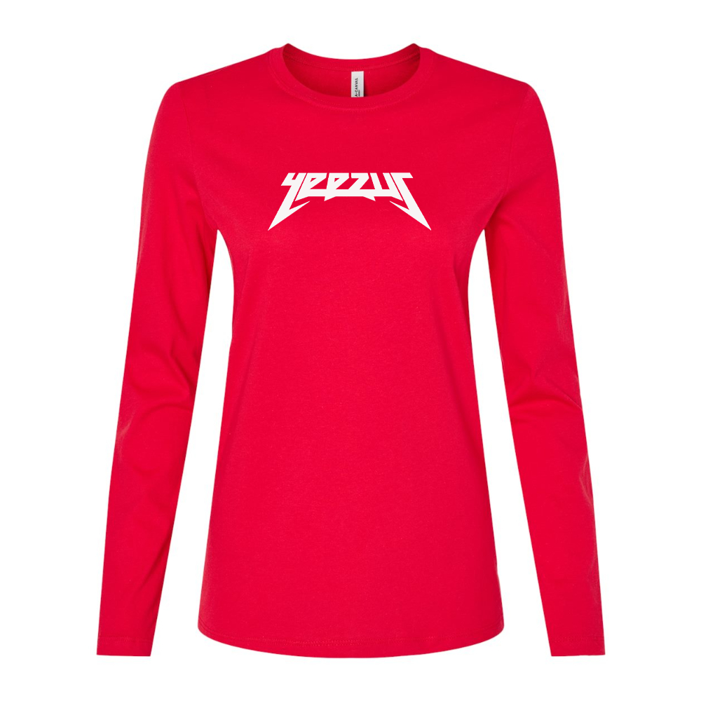 Women's Kanye West Yeezus  Music Long Sleeve T-Shirt