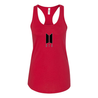 Women's BTS Music  Racerback Tank Top