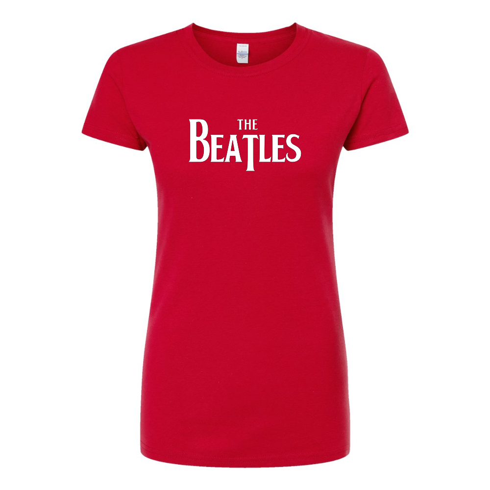 Women's The Beatles Music Round Neck T-Shirt