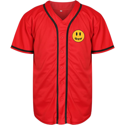 Men's Justin Bieber Drew Music Baseball Jersey