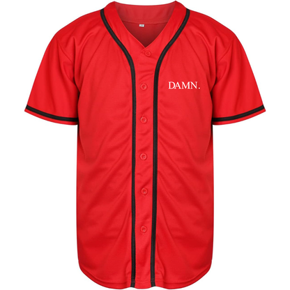 Men's Damn Kendrick Lamar TDE Rap Album Music Baseball Jersey