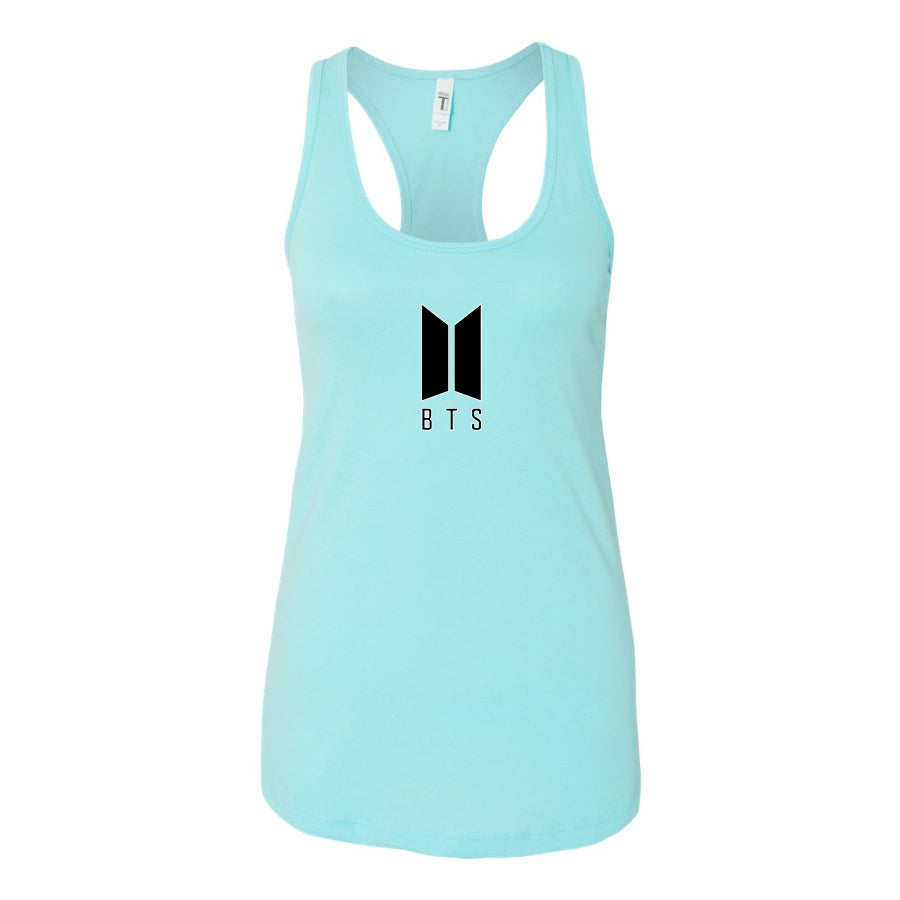 Women's BTS Music  Racerback Tank Top