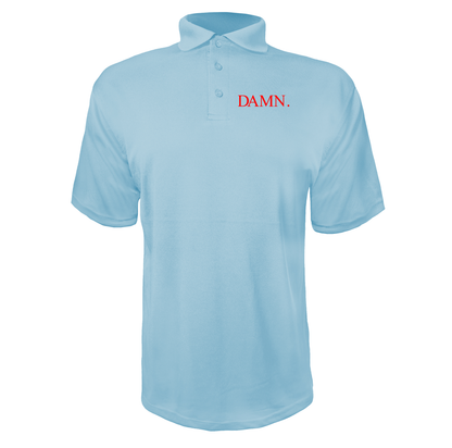 Men's Damn Kendrick Lamar TDE Rap Album Music Polyester Polo