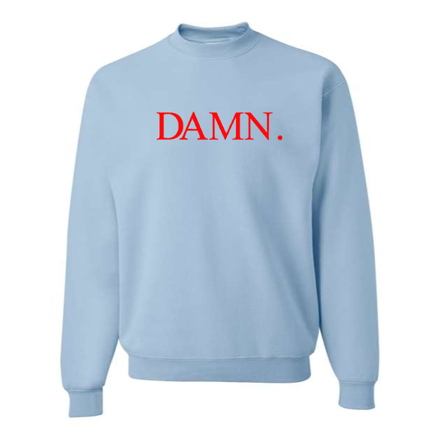 Men's Damn Kendrick Lamar TDE Rap Album Music Crewneck Sweatshirt