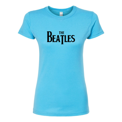 Women's The Beatles Music Round Neck T-Shirt