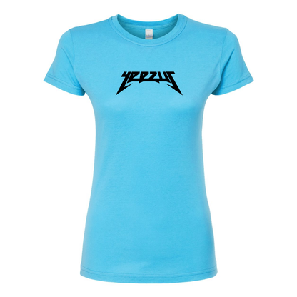 Women's Kanye West Yeezus Music Round Neck T-Shirt