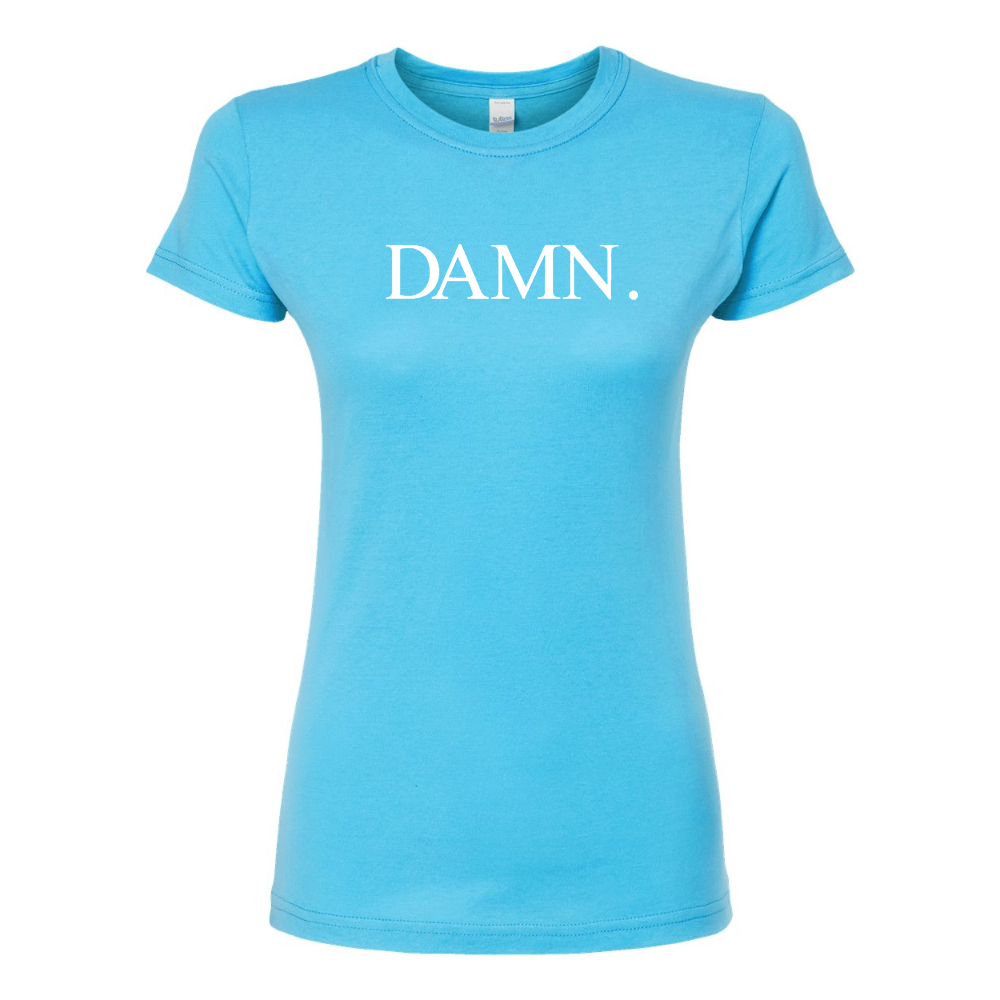 Women's Damn Kendrick Lamar TDE Rap Album Music Round Neck T-Shirt