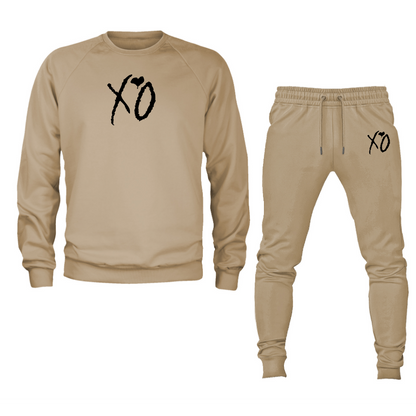 Men’s The Weeknd XO Music Crewneck Sweatshirt Joggers Suit