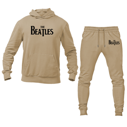 Men's The Beatles Music Hoodie Joggers Set