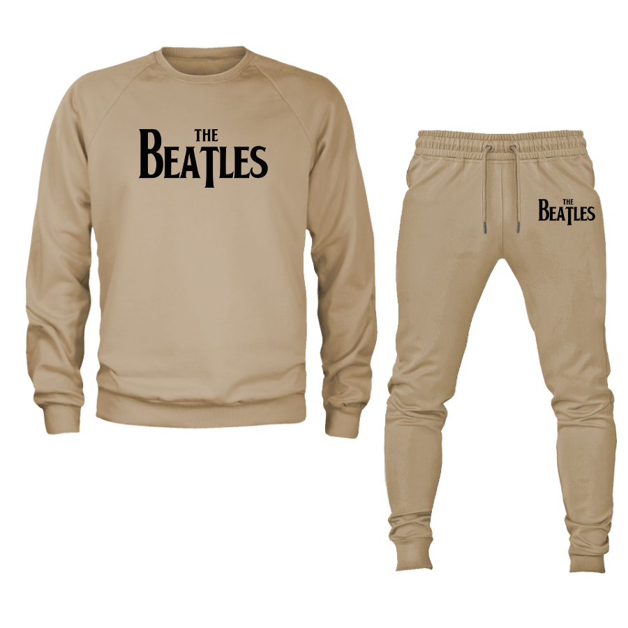 Men's The Beatles Music Crewneck Sweatshirt Joggers Suit