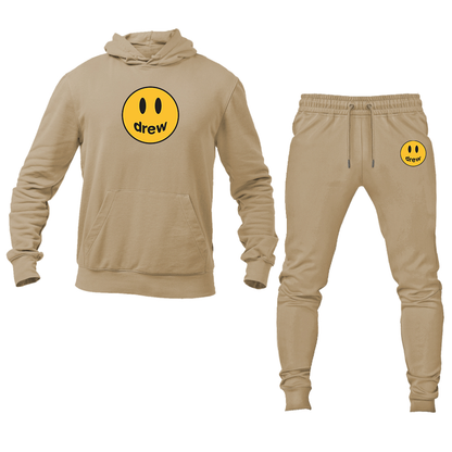 Men's Justin Bieber Drew Music Hoodie Joggers Set