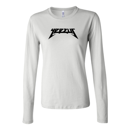 Women's Kanye West Yeezus  Music Long Sleeve T-Shirt