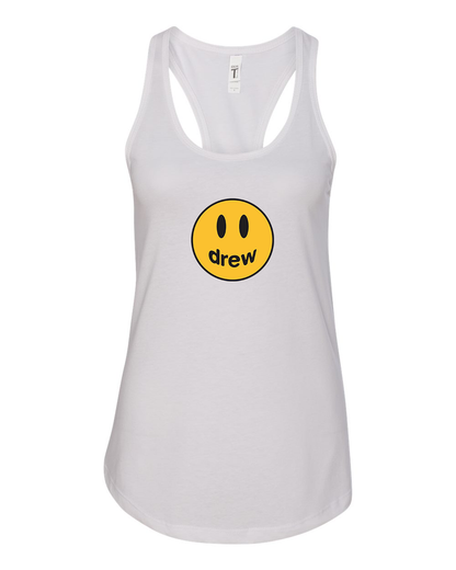 Women's Justin Bieber Drew Music Racerback Tank Top