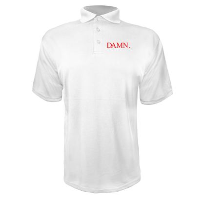 Men's Damn Kendrick Lamar TDE Rap Album Music Polyester Polo