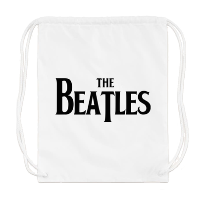 The Beatles Music Drawstring Bag