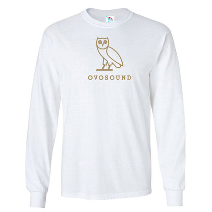 Men's Ovosound Drake Music Long Sleeve T-Shirt