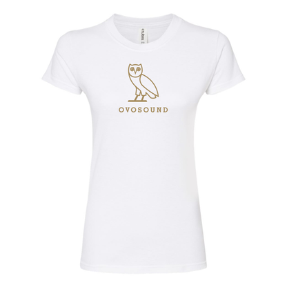 Women's Ovosound Drake Music Round Neck T-Shirt