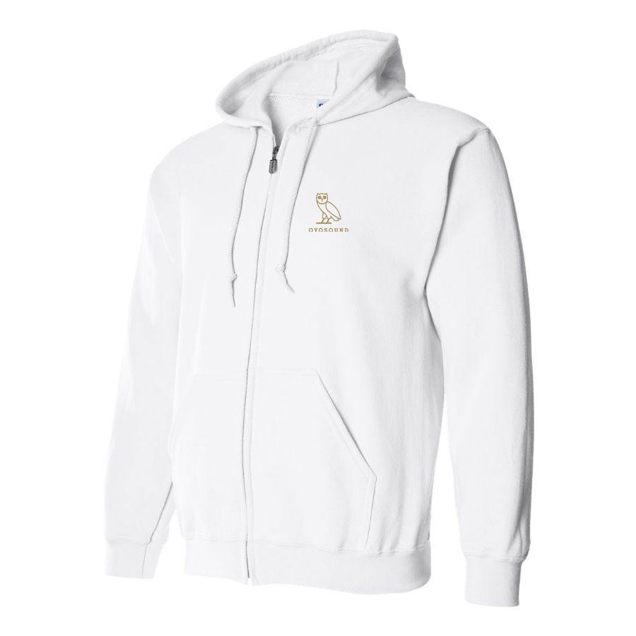 Men's Ovosound Drake Music Zipper Hoodie