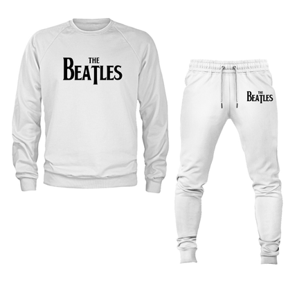 Men's The Beatles Music Crewneck Sweatshirt Joggers Suit