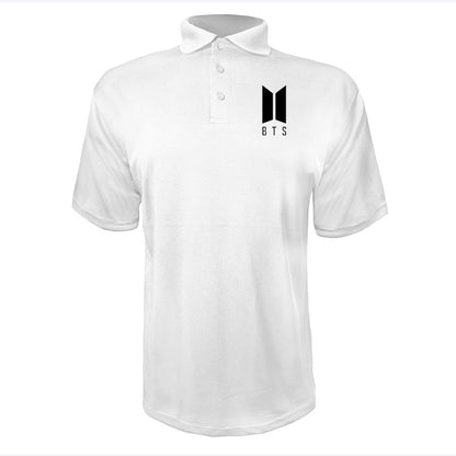 Men's BTS Music  Polyester Polo