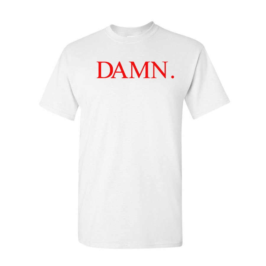 Men's Damn Kendrick Lamar TDE Rap Album Music Cotton T-Shirt